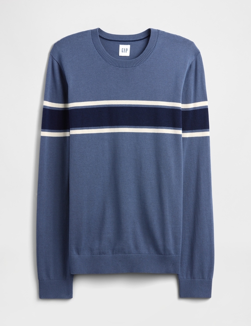 Stripe Crewneck Sweater