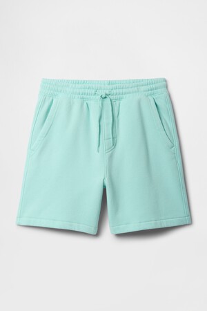 Kids Washed-Fleece Pull-On Shorts