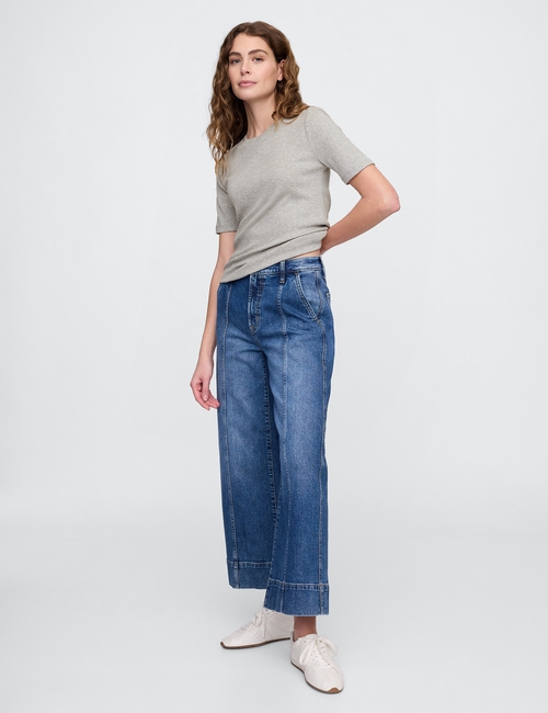 Favorite Ribbed Crewneck T-Shirt