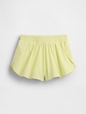 Kids Quick-Dry Butterfly-Hem Run Shorts