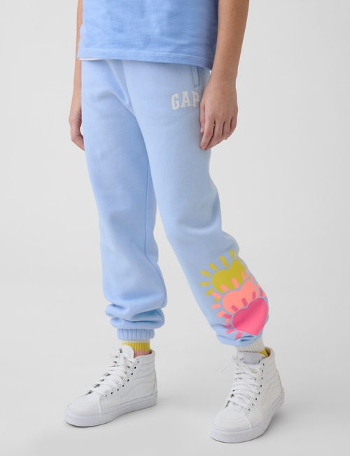 Kids Relaxed Gap Logo French Terry Joggers