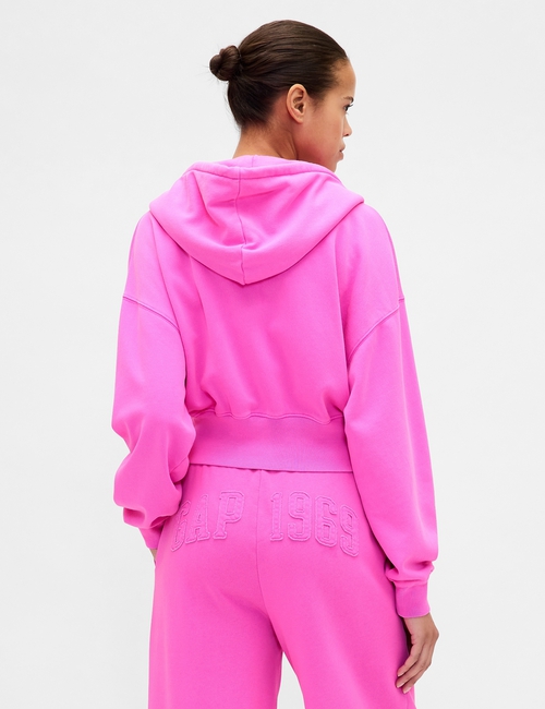 VintageSoft 1969 Logo Zip Hoodie