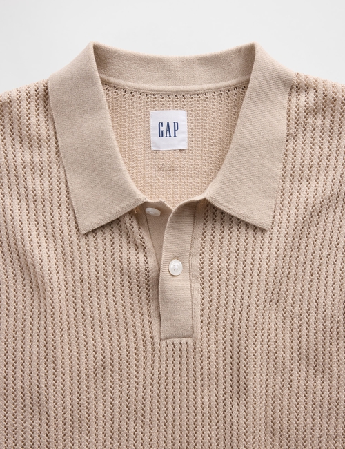 V-SS CROCHET POLO