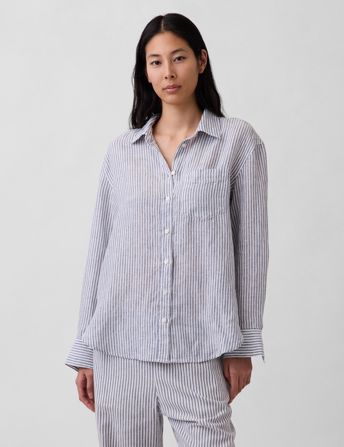 100% Linen Oversized Shirt