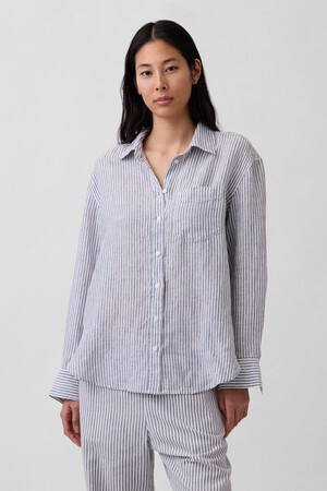 100% Linen Oversized Shirt