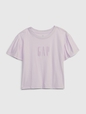 Kids Gap Logo Flutter Sleeve T-Shirt