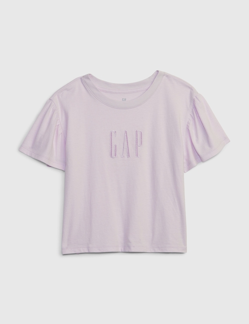 Kids Gap Logo Flutter Sleeve T-Shirt