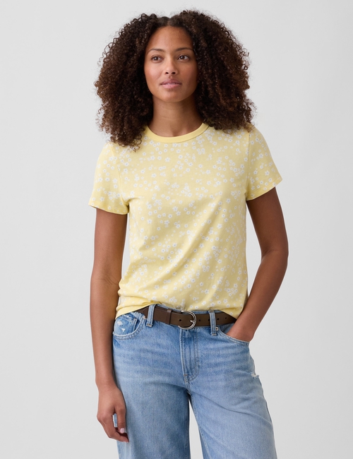 Favorite Print V-Neck T-Shirt