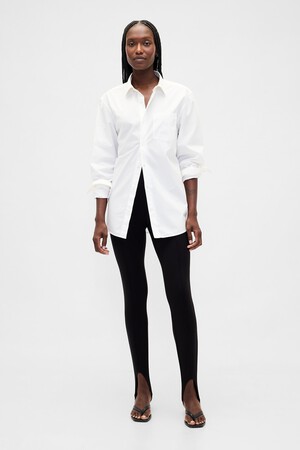 High Rise Ponte Stirrup Pants