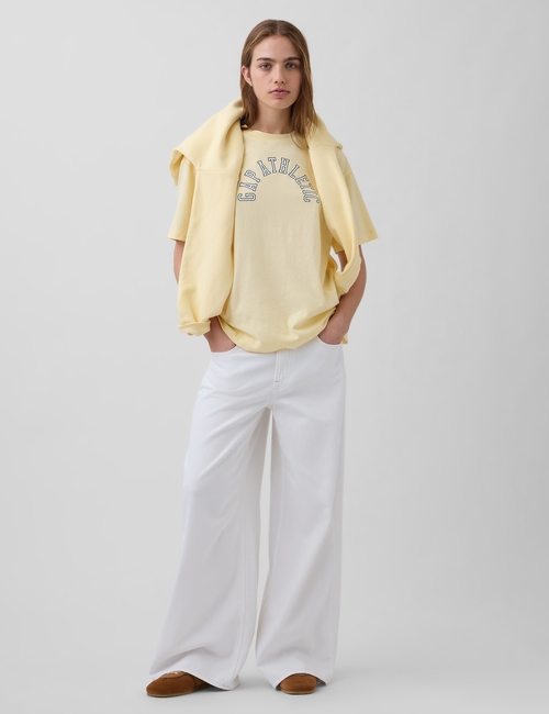 Organic Cotton VintageSoft Athletic Logo Tunic T-Shirt