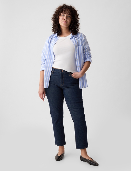 Mid Rise Vintage Slim Jeans