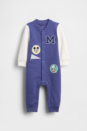 Gap × Disney Baby VintageSoft Varsity One-Piece