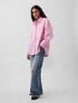Organic Cotton Poplin Big Shirt