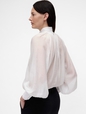 GAP STUDIO JABOT BLOUSE