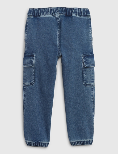 Toddler Denim Cargo Joggers
