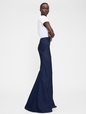 GapStudio High Rise Seamed Denim Maxi Skirt