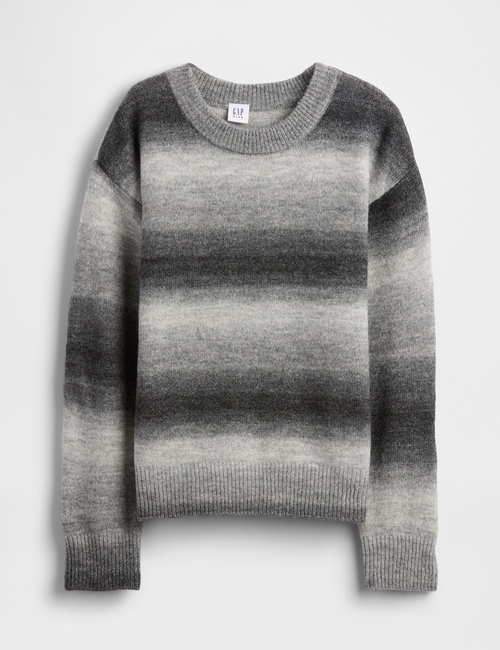 SPACE DYE CREW SWEATER