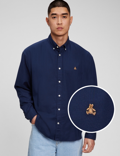 Brannan Bear Oxford Shirt in Untucked Fit