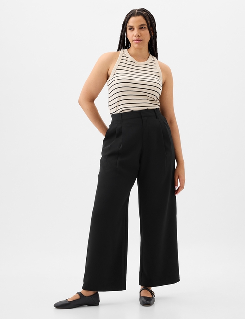 Easy Crepe Trousers