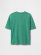 Kids Relaxed Washed Crewneck T-Shirt