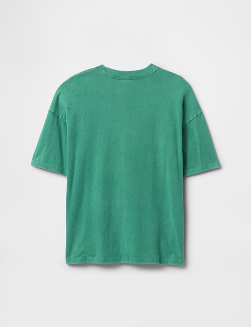 Kids Relaxed Washed Crewneck T-Shirt