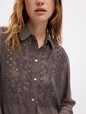Beaded Boyfriend Shirt