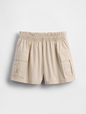 Kids Poplin Easy Cargo Shorts