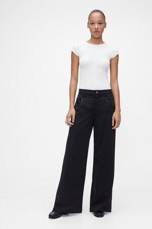 GAP STUDIO SATIN 5PKT LOW RISE BAGGY
