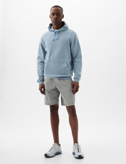 8" Poplin Cargo Shorts