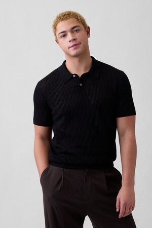 V-SS CROCHET POLO