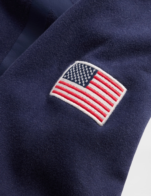 VintageSoft Gap Logo Zip Hoodie