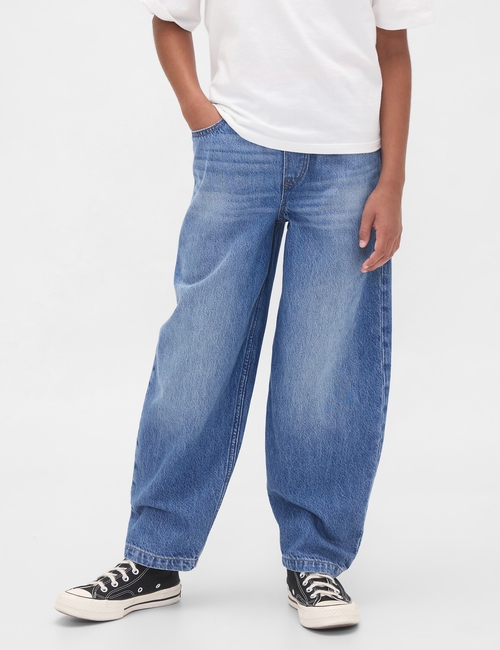 Kids Easy Baggy Barrel Jeans
