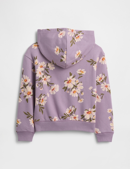 Kids Relaxed Gap Logo Print Zip Hoodie