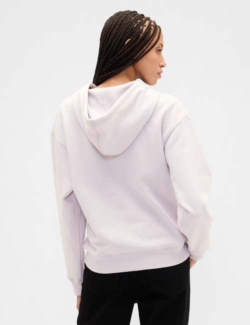 Relaxed Gap Logo Zip Hoodie