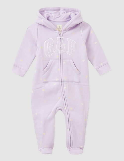 Baby Gap Logo Hoodie One-Piece