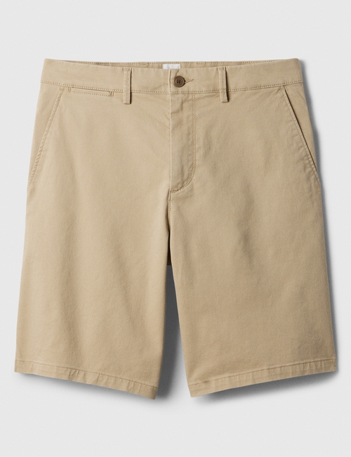 9" Essential Khaki Shorts