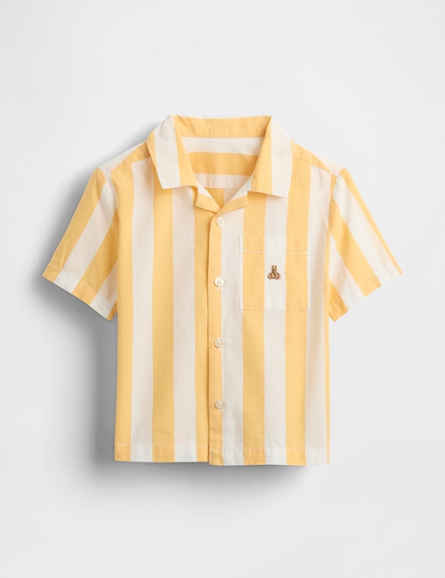 Baby & Toddler Organic Cotton Cabana Shirt