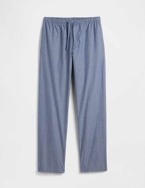Relaxed Poplin PJ Pants
