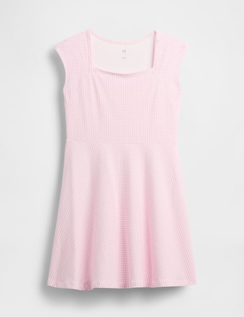 Kids Jersey Square-Neck Dress