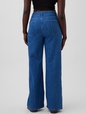 Gap × HFR High Rise Pintuck Stride Wide-Leg Jeans by Atelier Ndigo