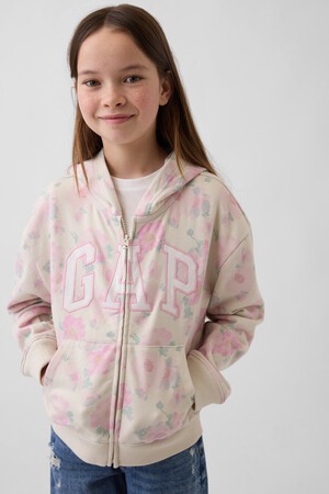Kids Relaxed Gap Logo French Terry Zip Hoodie