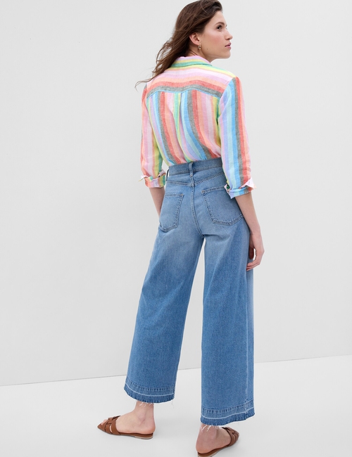 Linen Boyfriend Shirt