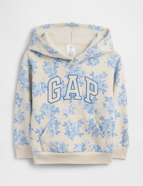 babyGap Relaxed Logo Print Hoodie