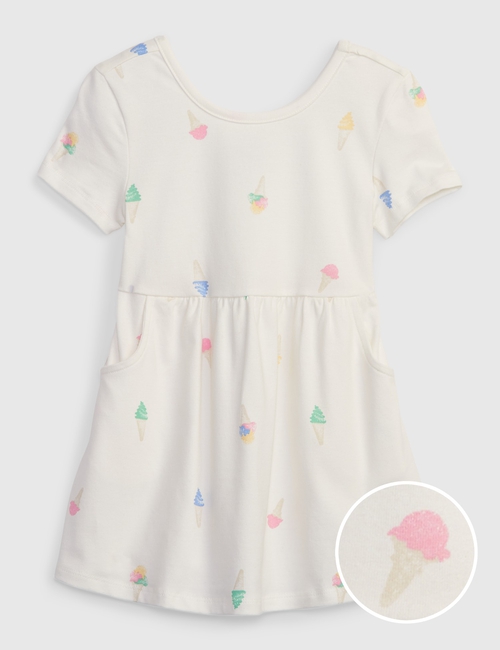Toddler Organic Cotton Mix and Match Skater Dress