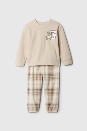 babyGap Recycled Brannan Bear PJ Set