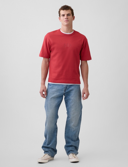 Heavyweight Relaxed 1969 Logo Crop T-shirt