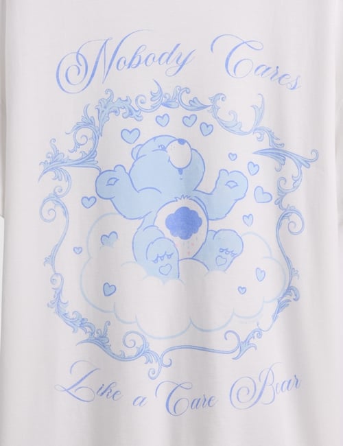 Kids Care Bears Graphic Tunic T-Shirt