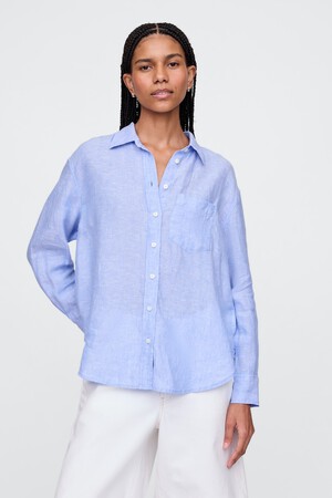 100% Linen Oversized Shirt