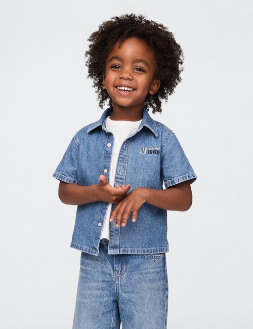 Baby & Toddler Logo Chambray Shirt