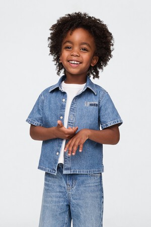 Baby & Toddler Logo Chambray Shirt